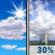 Sunday: Mostly Sunny then Chance Showers And Thunderstorms