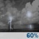 Saturday Night: Chance Showers And Thunderstorms