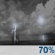 Thursday Night: Showers And Thunderstorms Likely